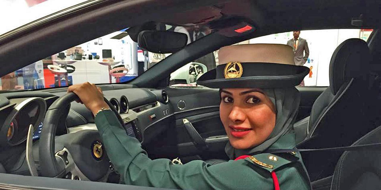 Женщины Полицейский отряд в Дубае