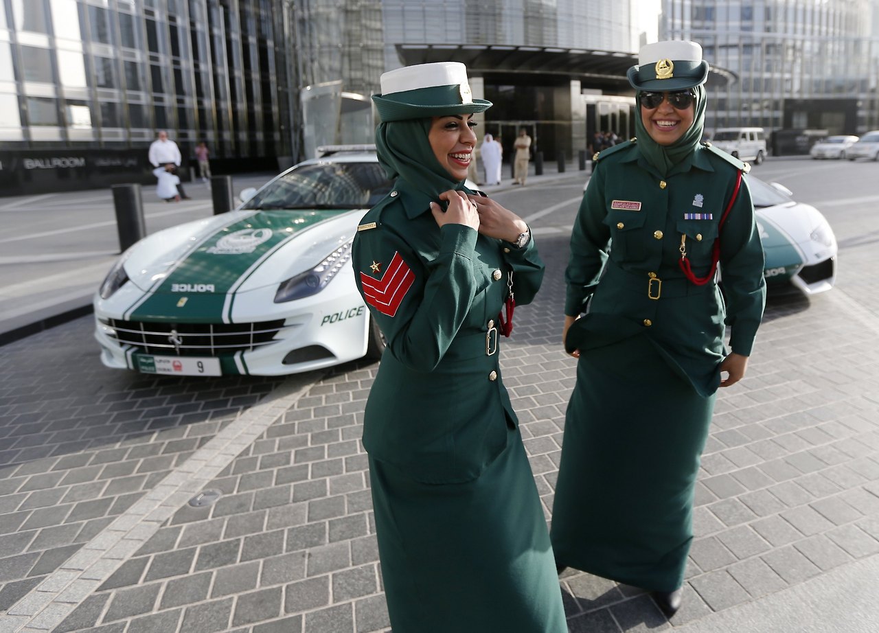 Женщины Полицейский отряд в Дубае