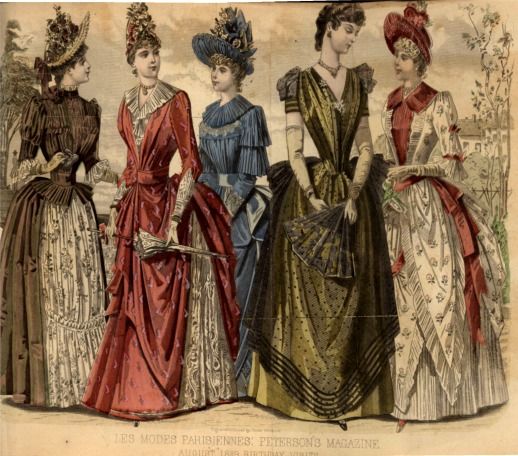 мода и макияж викторианской эпохи