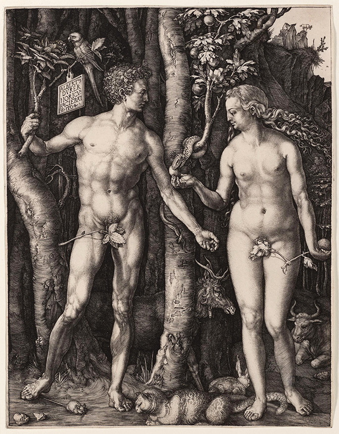 Адам и Ева Дюрер