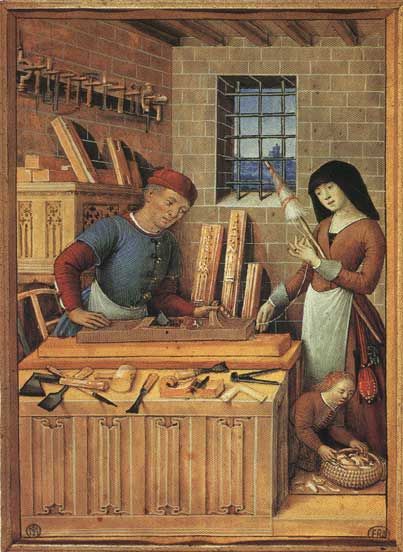 жизнь людей в средние века картинки