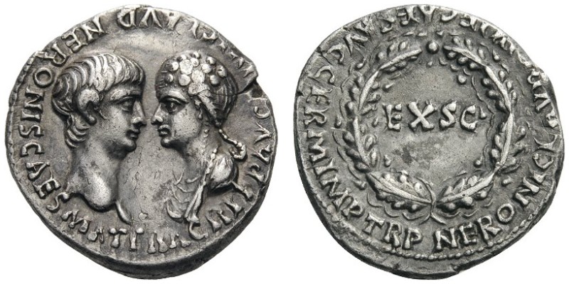 монета юлий цезарь