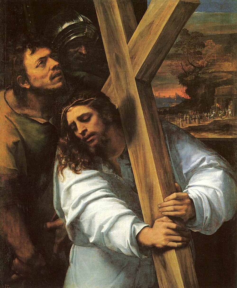 Картина: Христос несущий крест
