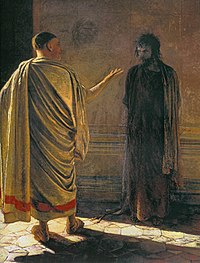 «Почему Понтий Пилат " умыл руки ", предавая Христа ??»