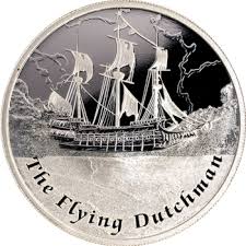 Монета Летучий Голландец рембрандт ван рейн даная