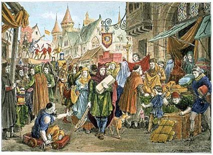 Торговля в средние века