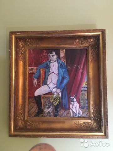 «картина Наполеон на перевале Сен-Бернар??»