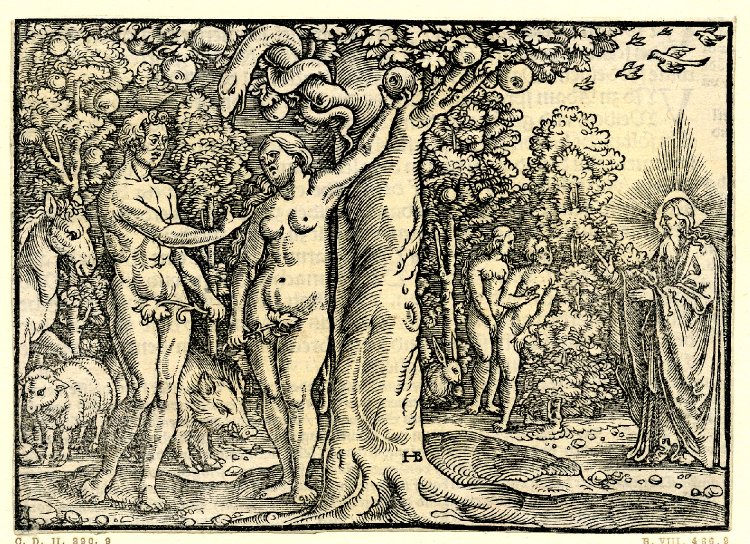 Адам и Ева: Грехопадение и изгнание из рая 