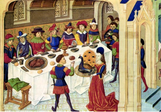 Хлеб в средние века