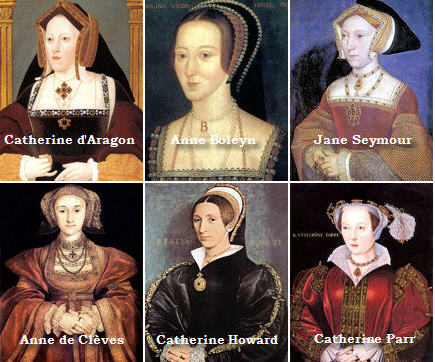 Шесть жен короля Генриха VIII 